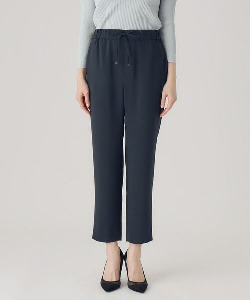 COUP DE CHANCE / クードシャンス ショート・ハーフ・半端丈パンツ | 【洗える／ウエストゴム】イージーパンツ | 詳細9