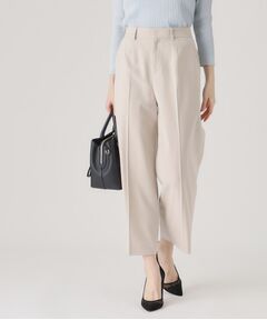 COUP DE CHANCE / クードシャンス ショート・ハーフ・半端丈パンツ | 【洗える／日本製】ストレートワイドパンツ