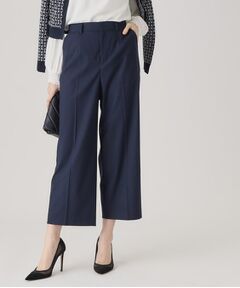 COUP DE CHANCE / クードシャンス ショート・ハーフ・半端丈パンツ | 【洗える／日本製】ストレートワイドパンツ