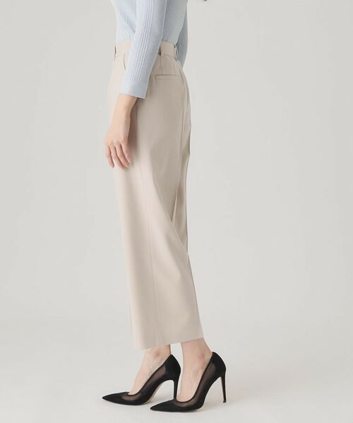 COUP DE CHANCE / クードシャンス ショート・ハーフ・半端丈パンツ | 【洗える/日本製】ストレートワイドパンツ | 詳細17