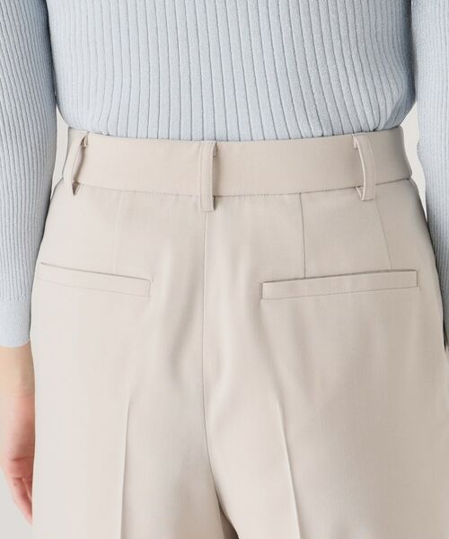 COUP DE CHANCE / クードシャンス ショート・ハーフ・半端丈パンツ | 【洗える/日本製】ストレートワイドパンツ | 詳細21