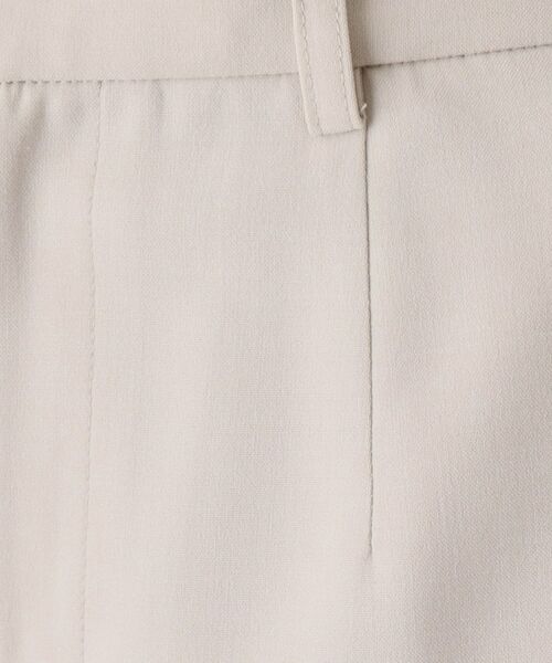 COUP DE CHANCE / クードシャンス ショート・ハーフ・半端丈パンツ | 【洗える/日本製】ストレートワイドパンツ | 詳細8
