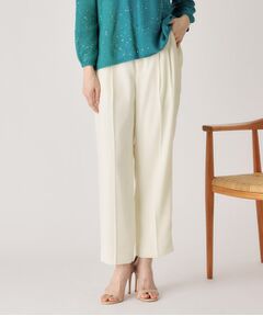 COUP DE CHANCE / クードシャンス ショート・ハーフ・半端丈パンツ | 【洗える／ウエストゴム】テーパードパンツ