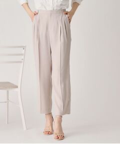 COUP DE CHANCE / クードシャンス ショート・ハーフ・半端丈パンツ | 【洗える／ウエストゴム】テーパードパンツ