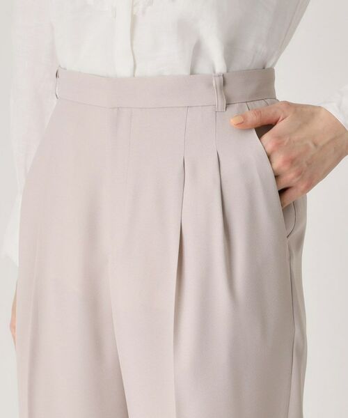 COUP DE CHANCE / クードシャンス ショート・ハーフ・半端丈パンツ | 【洗える／ウエストゴム】テーパードパンツ | 詳細17