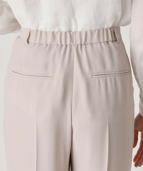 COUP DE CHANCE / クードシャンス ショート・ハーフ・半端丈パンツ | 【洗える／ウエストゴム】テーパードパンツ | 詳細18