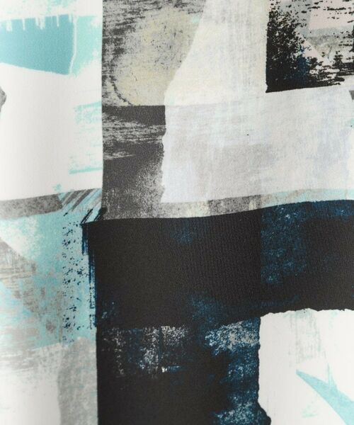 COUP DE CHANCE / クードシャンス スカート | 【洗える/日本製】幾何学柄フレアスカート | 詳細8