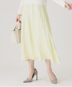 COUP DE CHANCE / クードシャンス スカート | 【洗える／日本製／ウエストゴム】ランダムプリーツスカート