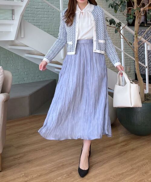 COUP DE CHANCE / クードシャンス スカート | 【洗える／日本製／ウエストゴム】ランダムプリーツスカート | 詳細24