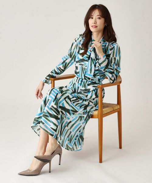 COUP DE CHANCE / クードシャンス スカート | 【洗える／ウエストゴム】柄スカート | 詳細12