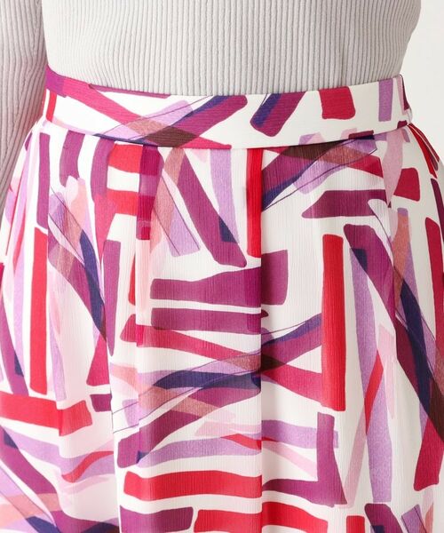 COUP DE CHANCE / クードシャンス スカート | 【洗える／ウエストゴム】柄スカート | 詳細20