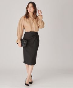 COUP DE CHANCE / クードシャンス スカート | 【日本製】ねじりデザインスカート