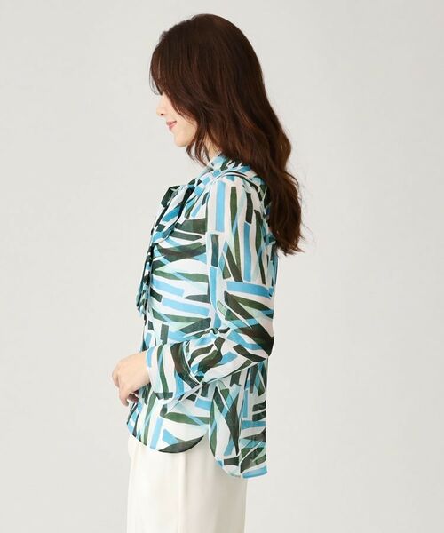 COUP DE CHANCE / クードシャンス シャツ・ブラウス | 【洗える/日本製】柄ブラウス | 詳細14