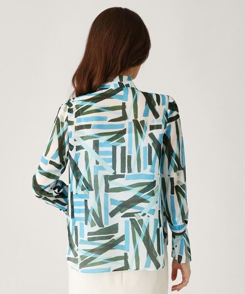 COUP DE CHANCE / クードシャンス シャツ・ブラウス | 【洗える/日本製】柄ブラウス | 詳細15