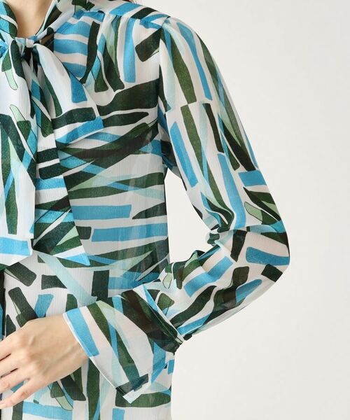 COUP DE CHANCE / クードシャンス シャツ・ブラウス | 【洗える/日本製】柄ブラウス | 詳細17