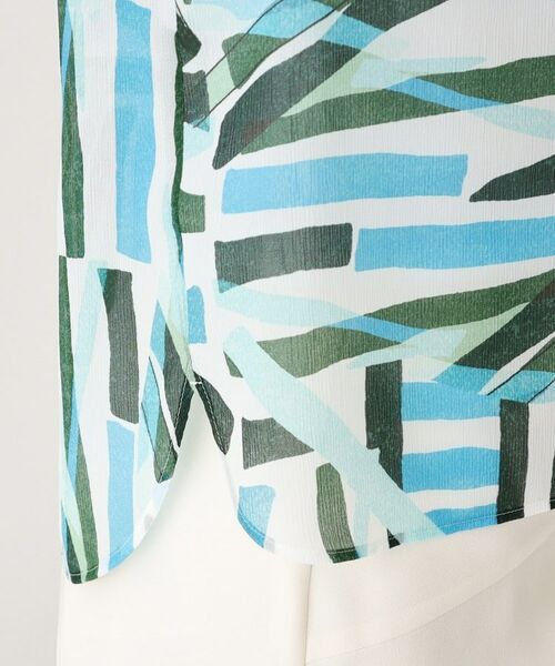 COUP DE CHANCE / クードシャンス シャツ・ブラウス | 【洗える/日本製】柄ブラウス | 詳細19