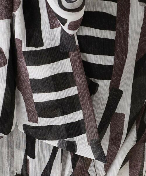 COUP DE CHANCE / クードシャンス シャツ・ブラウス | 【洗える/日本製】柄ブラウス | 詳細4