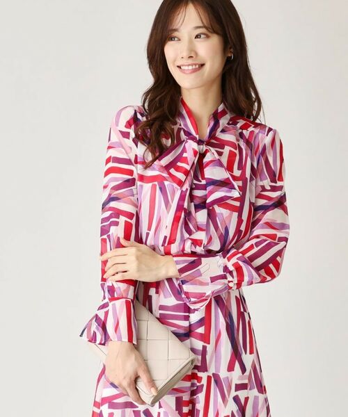 COUP DE CHANCE / クードシャンス シャツ・ブラウス | 【洗える/日本製】柄ブラウス | 詳細5