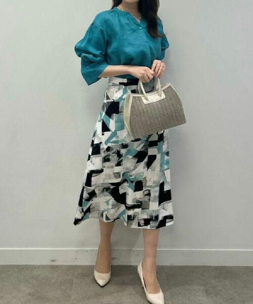 COUP DE CHANCE / クードシャンス シャツ・ブラウス | 【ラミー100％／洗える】ギャザーブラウス | 詳細21