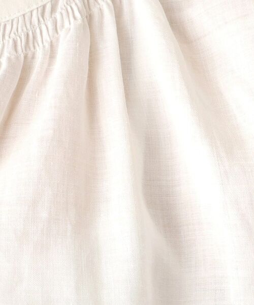COUP DE CHANCE / クードシャンス シャツ・ブラウス | 【ラミー100％／洗える】ギャザーブラウス | 詳細4