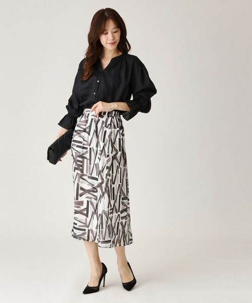 COUP DE CHANCE / クードシャンス シャツ・ブラウス | 【ラミー100％／洗える】ギャザーブラウス | 詳細6