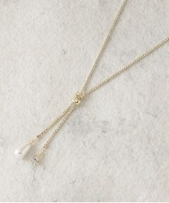 COUP DE CHANCE / クードシャンス ネックレス・ペンダント・チョーカー | クリスタルチェーン／キラキラ輝く／スライド式