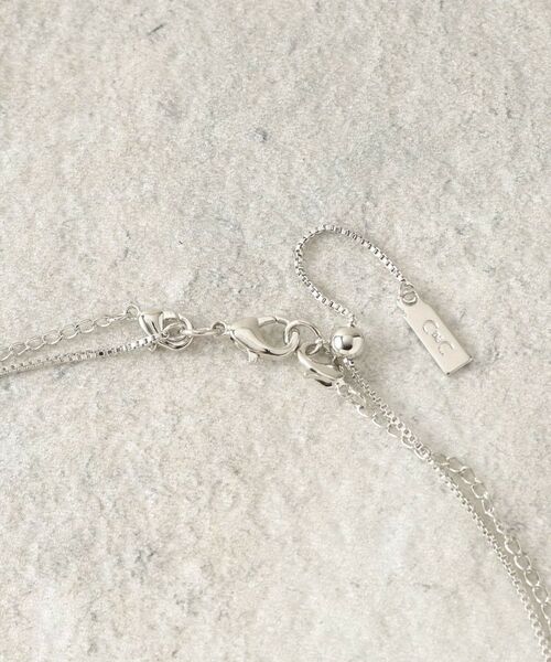 COUP DE CHANCE / クードシャンス ネックレス・ペンダント・チョーカー | サークルプレート2連ネックレス | 詳細5