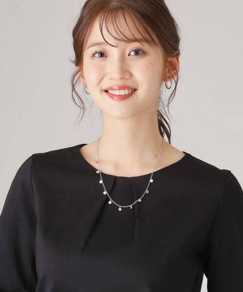 COUP DE CHANCE / クードシャンス ネックレス・ペンダント・チョーカー | サークルプレート2連ネックレス | 詳細8