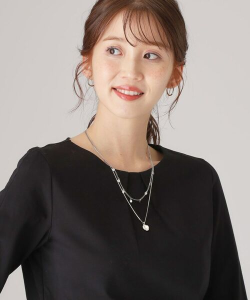 COUP DE CHANCE / クードシャンス ネックレス・ペンダント・チョーカー | サークルプレート2連ネックレス | 詳細9