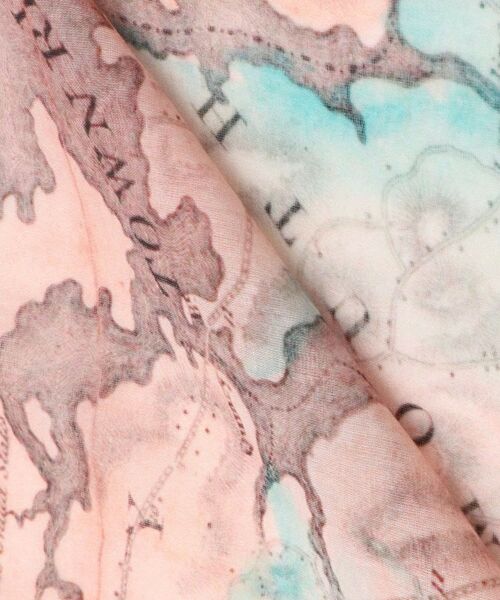 COUP DE CHANCE / クードシャンス マフラー・ショール・スヌード・ストール | プリントストール／オリエンタル柄／地図モチーフ／天然素材／サステナブル | 詳細3