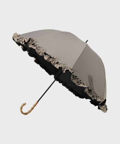 COUP DE CHANCE / クードシャンス 傘 | フリルミニパラソル／遮光100％／雨晴兼用／大人フリル | 詳細1