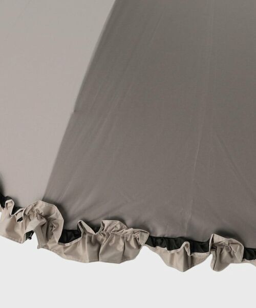 COUP DE CHANCE / クードシャンス 傘 | フリルミニパラソル／遮光100％／雨晴兼用／大人フリル | 詳細4