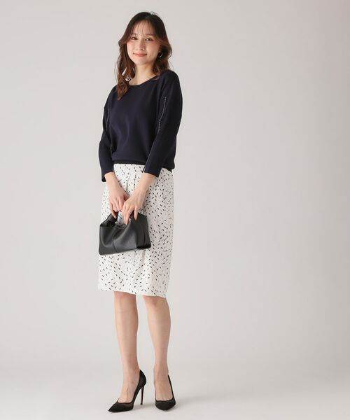 COUP DE CHANCE / クードシャンス ニット・セーター | 【洗える】ビーズ刺しゅうニットトップス | 詳細13