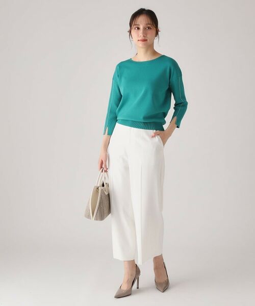 COUP DE CHANCE / クードシャンス ニット・セーター | 【洗える】ビーズ刺しゅうニットトップス | 詳細16