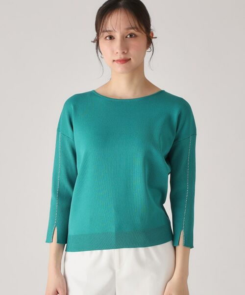 COUP DE CHANCE / クードシャンス ニット・セーター | 【洗える】ビーズ刺しゅうニットトップス | 詳細19