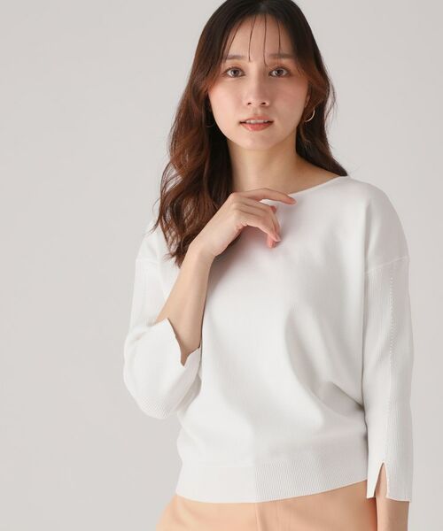 COUP DE CHANCE / クードシャンス ニット・セーター | 【洗える】ビーズ刺しゅうニットトップス | 詳細2