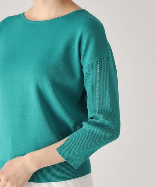 COUP DE CHANCE / クードシャンス ニット・セーター | 【洗える】ビーズ刺しゅうニットトップス | 詳細23