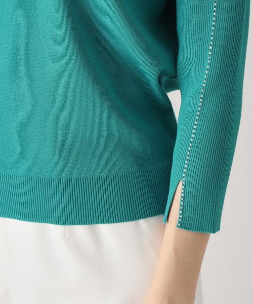 COUP DE CHANCE / クードシャンス ニット・セーター | 【洗える】ビーズ刺しゅうニットトップス | 詳細24