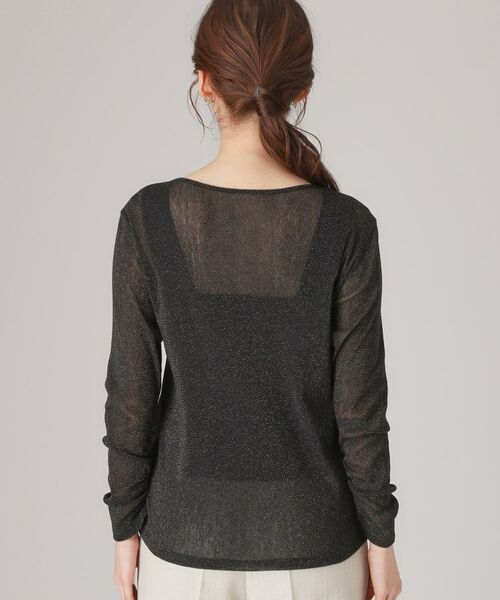COUP DE CHANCE / クードシャンス カットソー | 【洗える／レイヤードスタイル】ラメプルオーバー | 詳細11