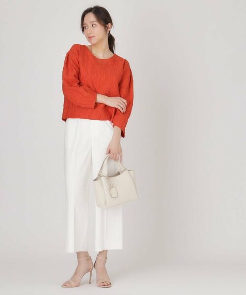 COUP DE CHANCE / クードシャンス カットソー | 【洗える】ジャージ素材プルオーバー | 詳細10