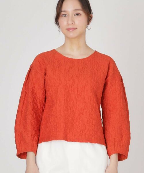 COUP DE CHANCE / クードシャンス カットソー | 【洗える】ジャージ素材プルオーバー | 詳細12