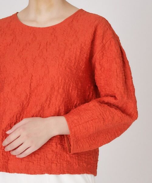 COUP DE CHANCE / クードシャンス カットソー | 【洗える】ジャージ素材プルオーバー | 詳細16