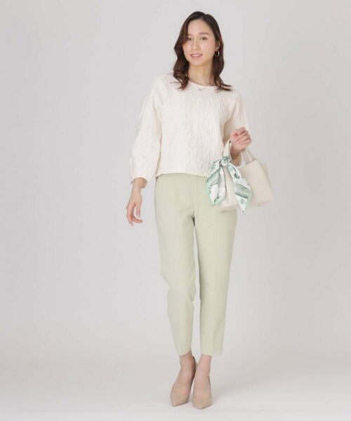 COUP DE CHANCE / クードシャンス カットソー | 【洗える】ジャージ素材プルオーバー | 詳細3