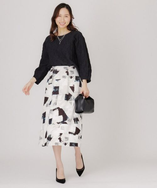 COUP DE CHANCE / クードシャンス カットソー | 【洗える】ジャージ素材プルオーバー | 詳細6