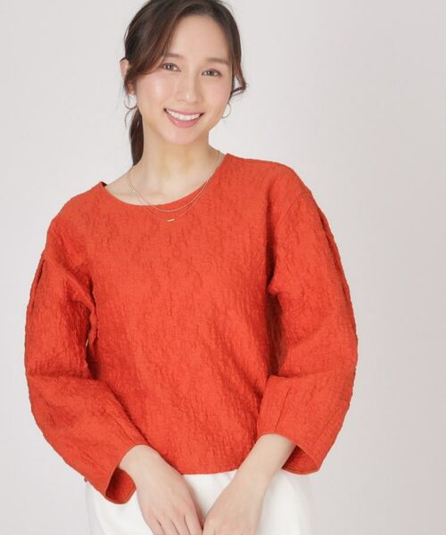 COUP DE CHANCE / クードシャンス カットソー | 【洗える】ジャージ素材プルオーバー | 詳細8