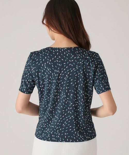 COUP DE CHANCE / クードシャンス カットソー | 【洗える/日本製】ジオメトリック柄カットソー | 詳細15