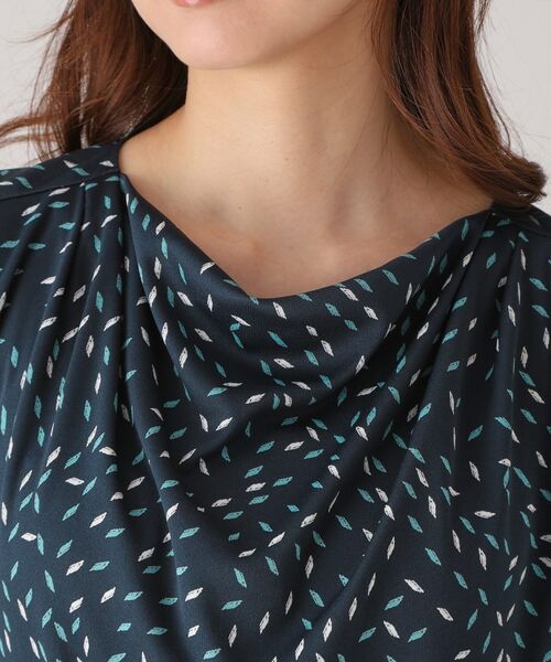 COUP DE CHANCE / クードシャンス カットソー | 【洗える/日本製】ジオメトリック柄カットソー | 詳細16