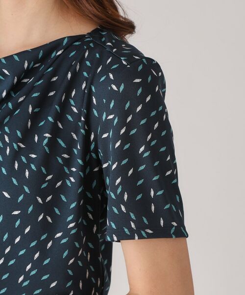 COUP DE CHANCE / クードシャンス カットソー | 【洗える/日本製】ジオメトリック柄カットソー | 詳細17