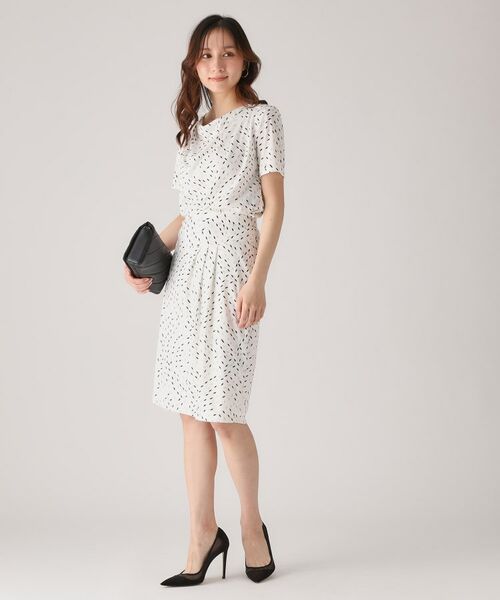 COUP DE CHANCE / クードシャンス カットソー | 【洗える/日本製】ジオメトリック柄カットソー | 詳細3