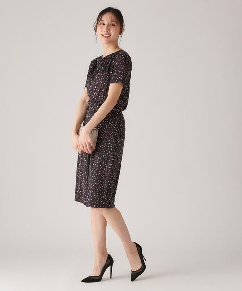 COUP DE CHANCE / クードシャンス カットソー | 【洗える/日本製】ジオメトリック柄カットソー | 詳細7